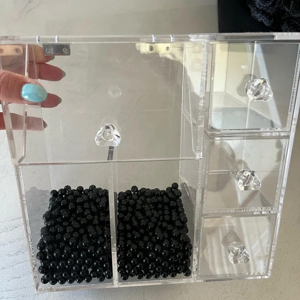 Clear Acrylic Makeup Organizer with Drawers